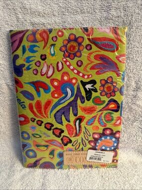 Consuela (Limon) Colorful Paisley Composition Notebook